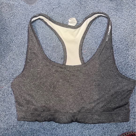 Reebok Reversible Sports Bra (Grey/ White) - Picture 5 of 6
